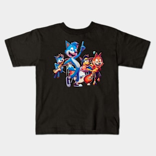 Bluey Naughty Nonsense Kids T-Shirt